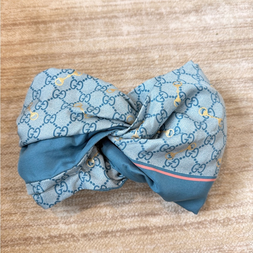 Gucci Horsebit Silk Headband